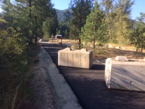 Slocan Valley Rail Trail paved