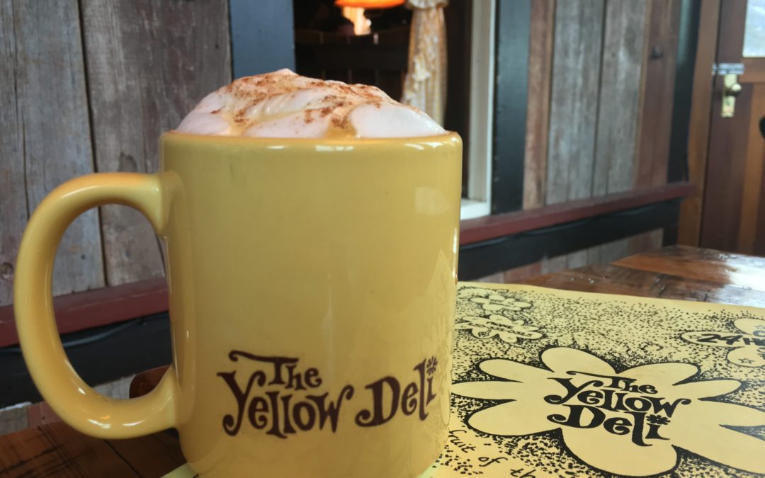The Yellow Deli Nelson BC Chai Matte Latte